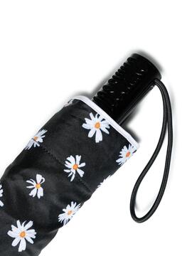 Paraguas Moschino Daisies Negro