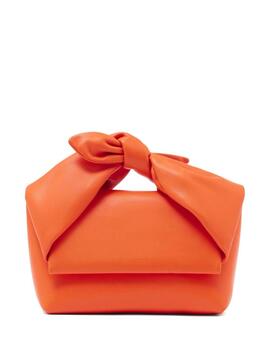 Bolso JW Anderson Bow Midi Twister Naranja