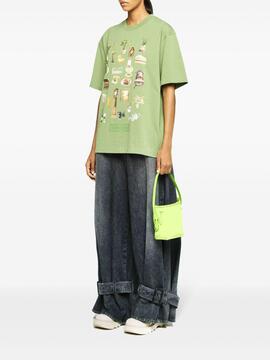 Camiseta JW Anderson Diorama Verde