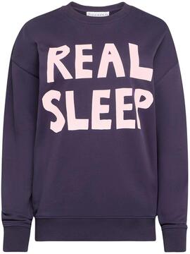 Sudadera JW Anderson REAL SLEEP Violetas