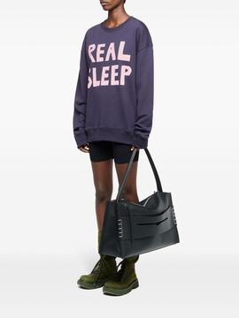 Sudadera JW Anderson REAL SLEEP Violetas