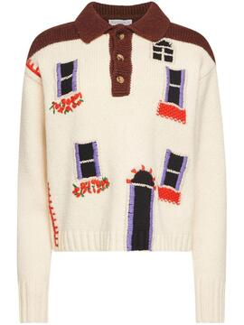 Jersey JW Anderson House Polo Jumper