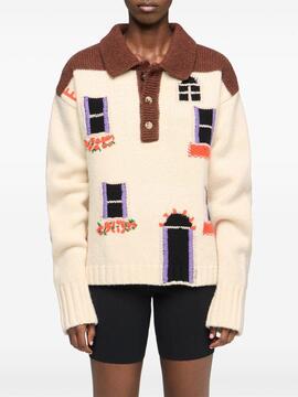 Jersey JW Anderson House Polo Jumper