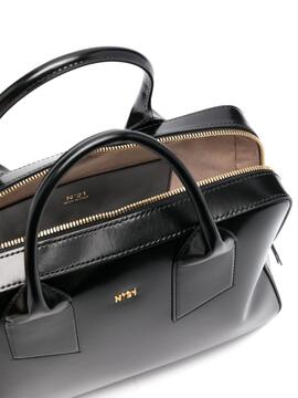 Bolso Nº21 Bauletto Big Black Negro