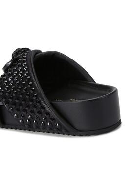 Sandalia Kurt Geiger Chelsea Cross Strap Negro