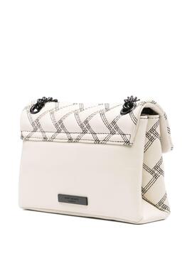 Bolso Kurt Geiger Mini Kensington Open White