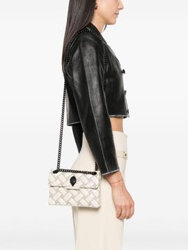 Bolso Kurt Geiger Mini Kensington Open White