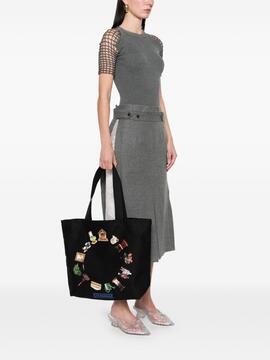 Bolso JW Anderson Diorama Canvas Tote Negro