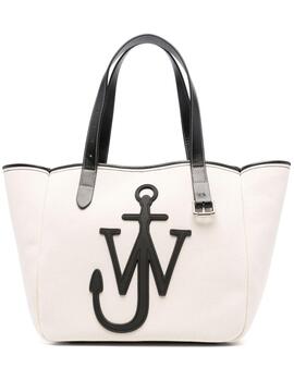 Bolso JW Anderson Anchor Belt Tote Blanco