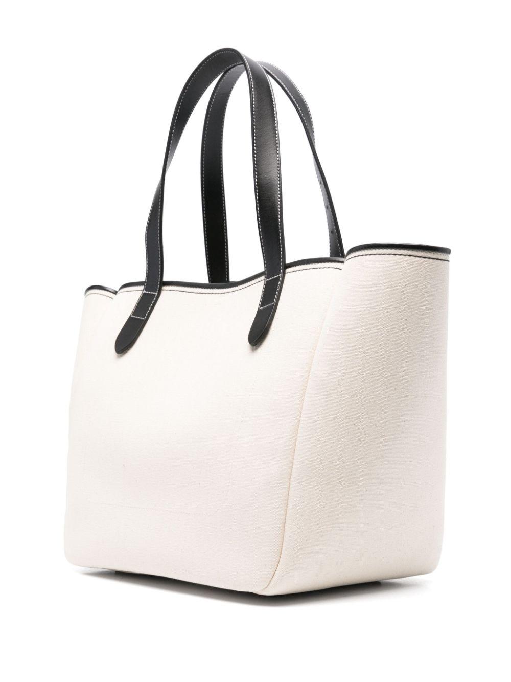 Bolso JW Anderson Anchor Belt Tote Blanco