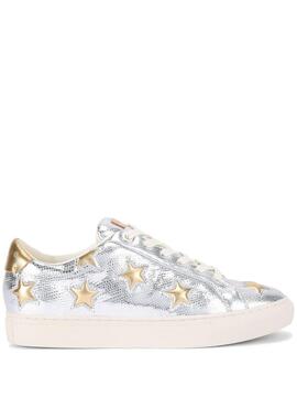 Sneaker Kurt Geiger Lane Star Plateada