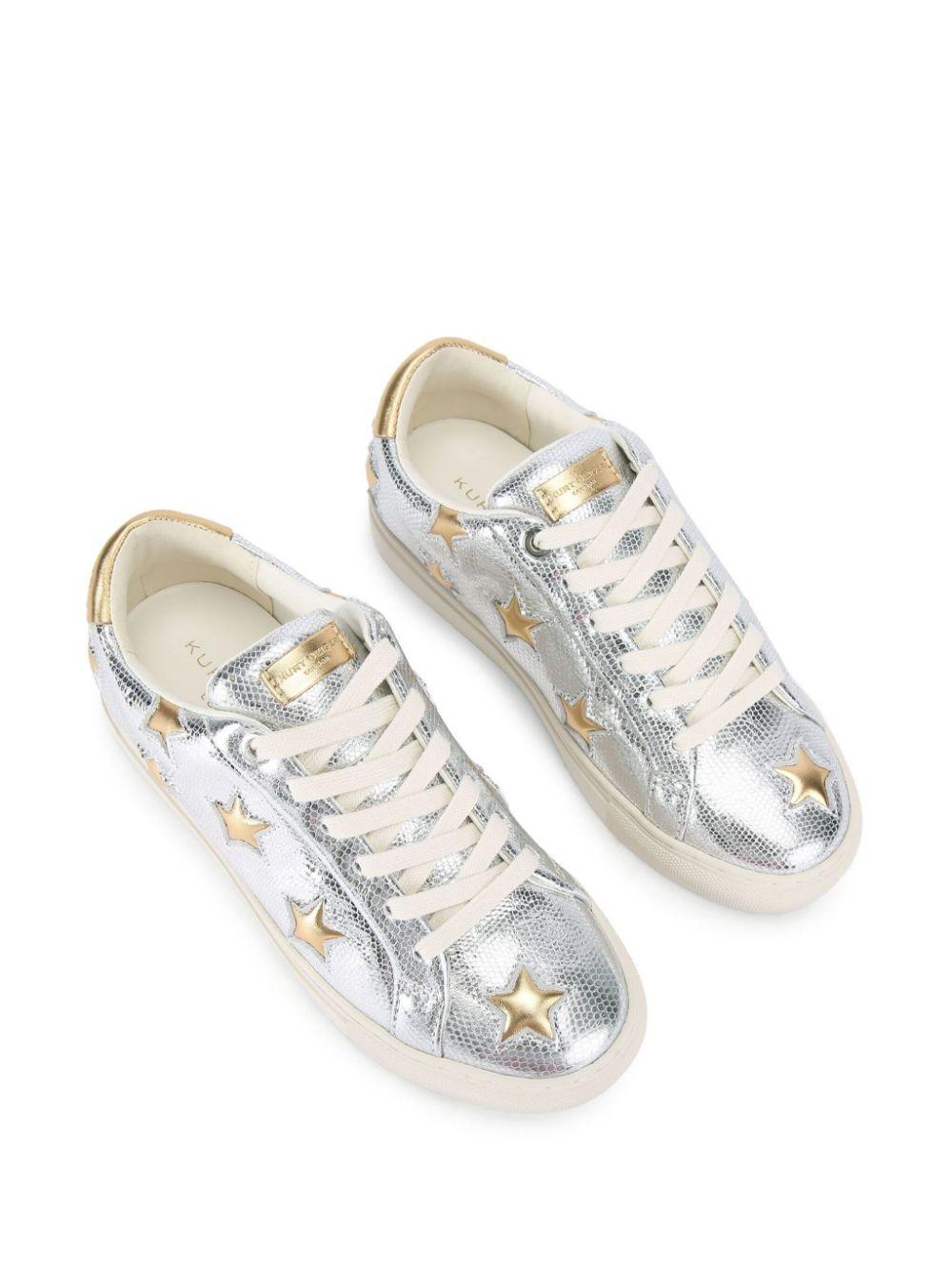 Sneaker Kurt Geiger Lane Star Plateada