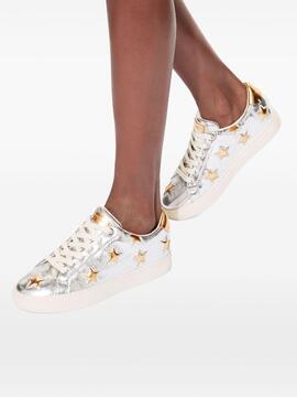 Sneaker Kurt Geiger Lane Star Plateada