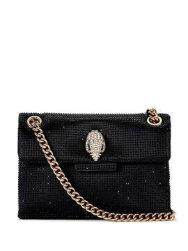 Bolso Kurt Geiger Fabric Mini Kensington Negro