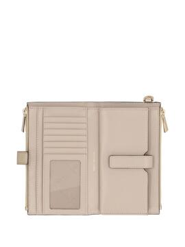 Cartera Michael Kors Jet Set Pale Gold