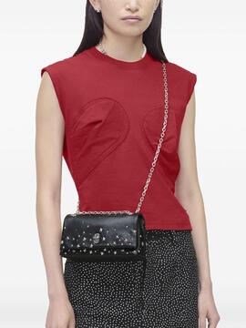 Bolso Marc Jacobs The Mini Studded Dual Chain Wall