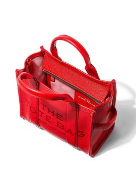 Bolso Marc Jacobs rojo The Small Tote True Red