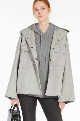 Chaquetón MaxMara Weekend Bussola Gris