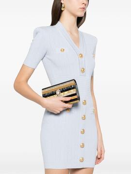 Bolso Kurt Geiger Party Eagle Clutch Dorado