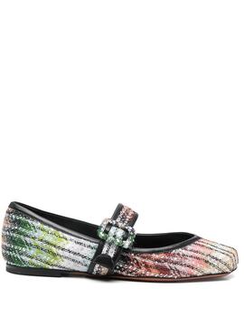 Bailarina Missoni Jean Caperdoni Multicolor