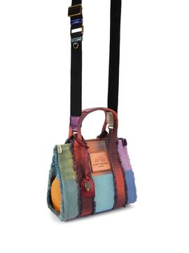 Bolso Kurt Geiger Small Southbank Tote Denim Multi