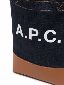 Bolso A.P.C. Axel Small Tote Denim