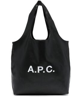 Bolso A.P.C. Tote Ninon Negro