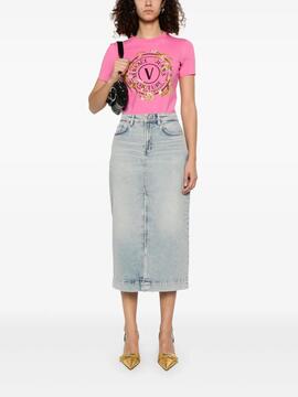 Camiseta Versace Jeans Couture Baroque Flamingo