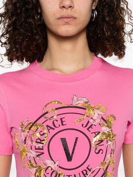 Camiseta Versace Jeans Couture Baroque Flamingo