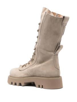 Bota JW Anderson Combat Leather Boot Topo