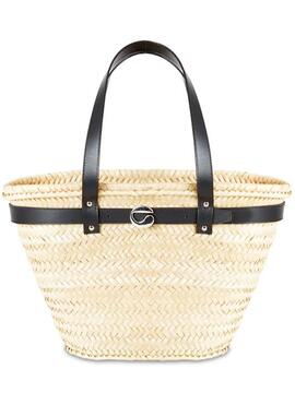 Bolso Coperni Palm Bucket Bag Rafia