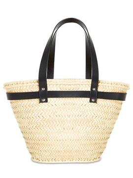 Bolso Coperni Palm Bucket Bag Rafia