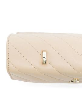 Bolso Patrizia Pepe Fly Bamby Quilted Crudo