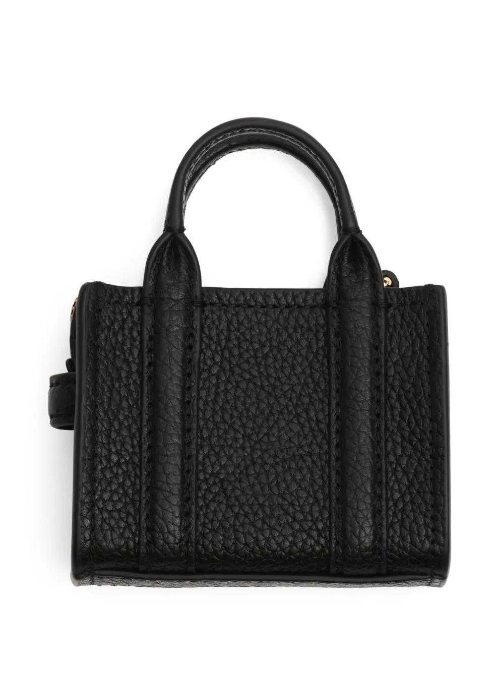 Bolso Marc Jacobs The Nano Tote Charm Negro