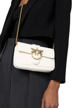 Bolso Pinko Love One Pocket Blanco