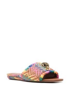 Sandalia Kurt Geiger Kensington Flat Sandal Rafia