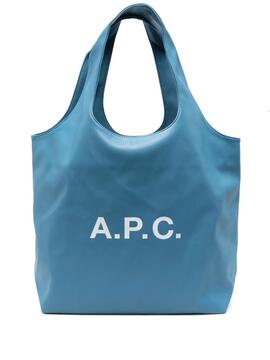 Bolso A.P.C. Tote Ninon Azul