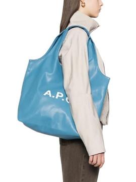 Bolso A.P.C. Tote Ninon Azul