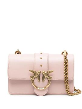 Bolso Pinko Love One Mini Vitello Rosa