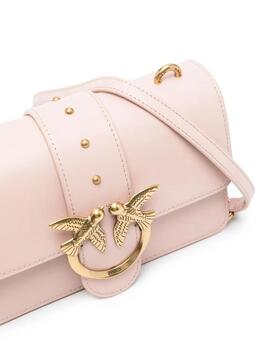 Bolso Pinko Love One Mini Vitello Rosa