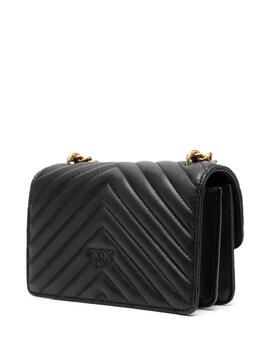 Bolso Pinko Love One Mini DC Sheep Negro