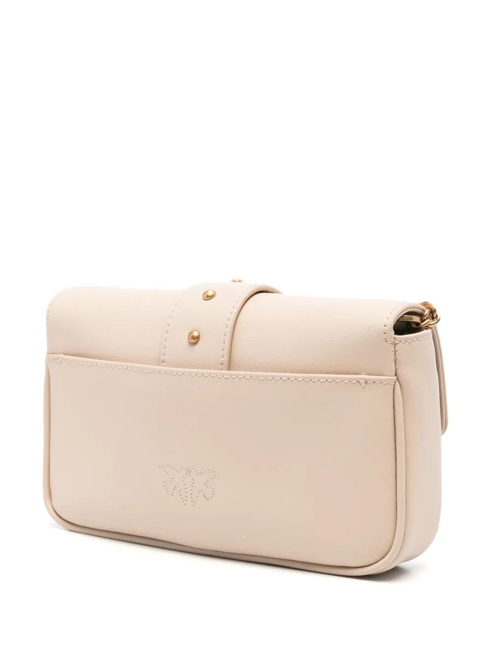 Bolso Pinko Love One Pocket Beige