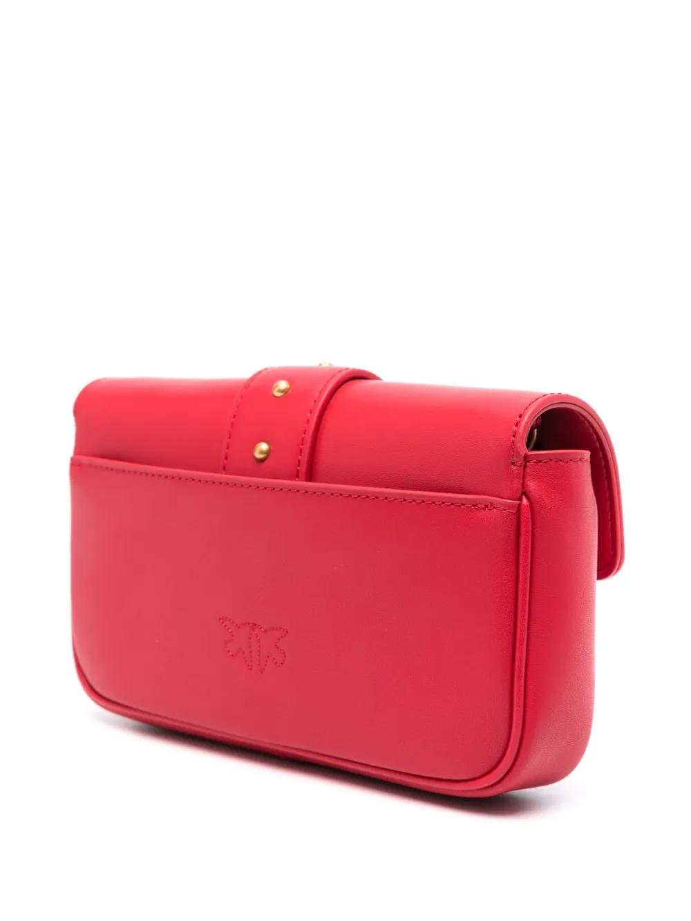 Bolso Pinko Love One Pocket Rojo