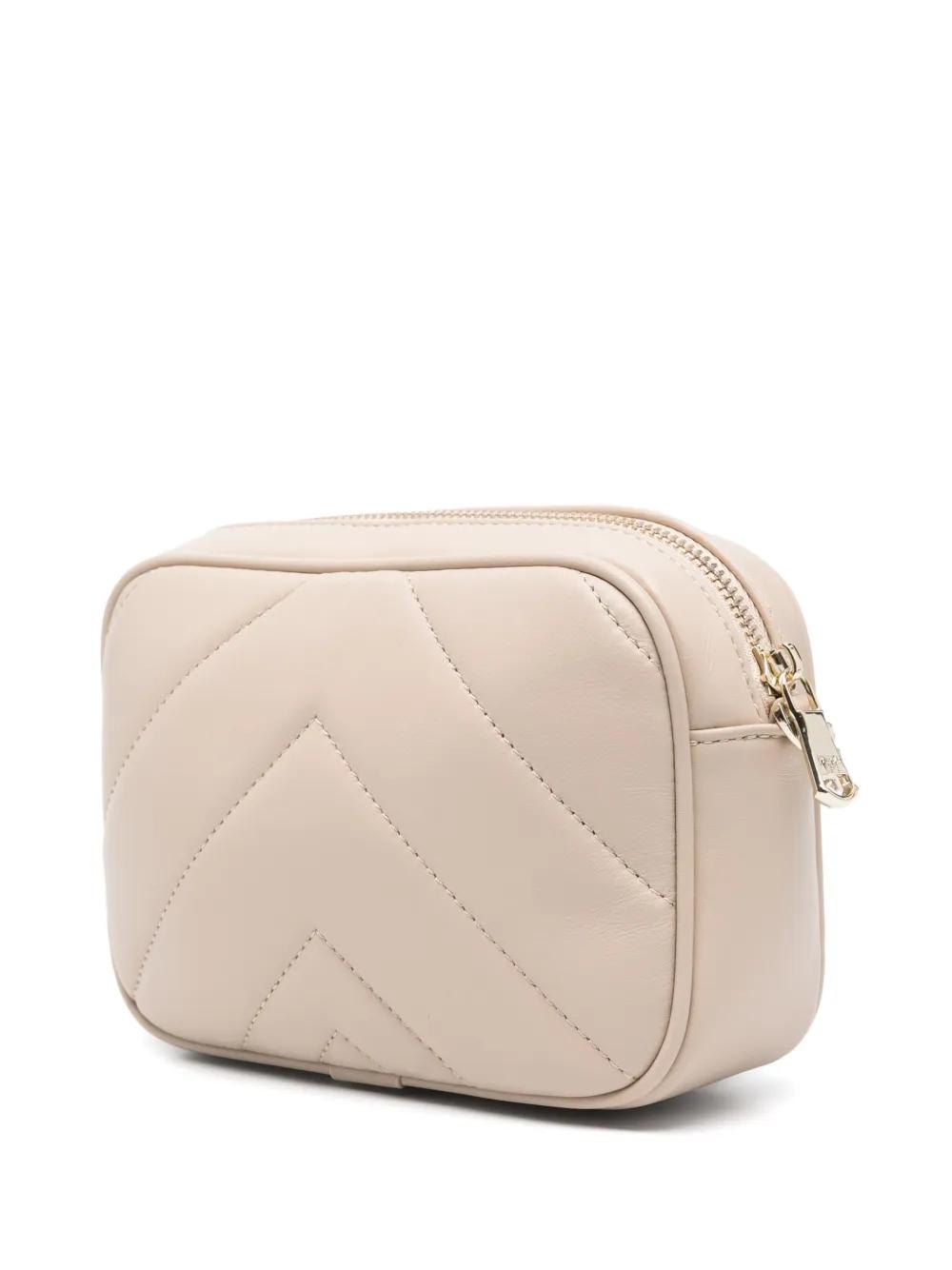 Bolso Patrizia Pepe Fly Quilted Crudo