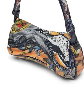 Bolso Diesel Play Recycled Printed Clutch