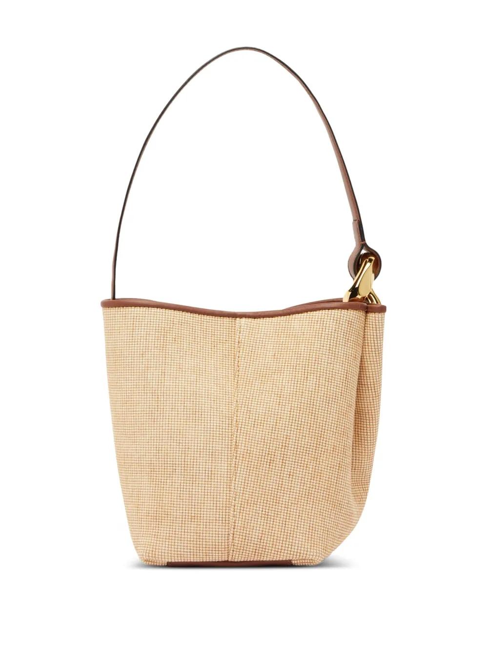 Bolso JW Anderson Small Bucket Tejido Natural