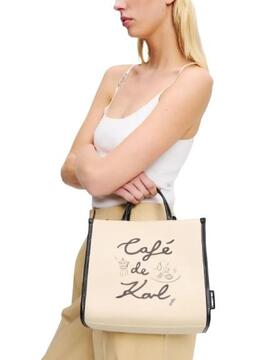 Bolso Karl Lagerfeld x JP Canvas Square Shopper