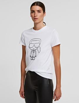 Ropa camiseta Karl Lagerfeld  Ikonik Karl Outline
