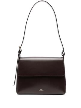 Bolso A.P.C. Sac Virgine Flap Chocolate