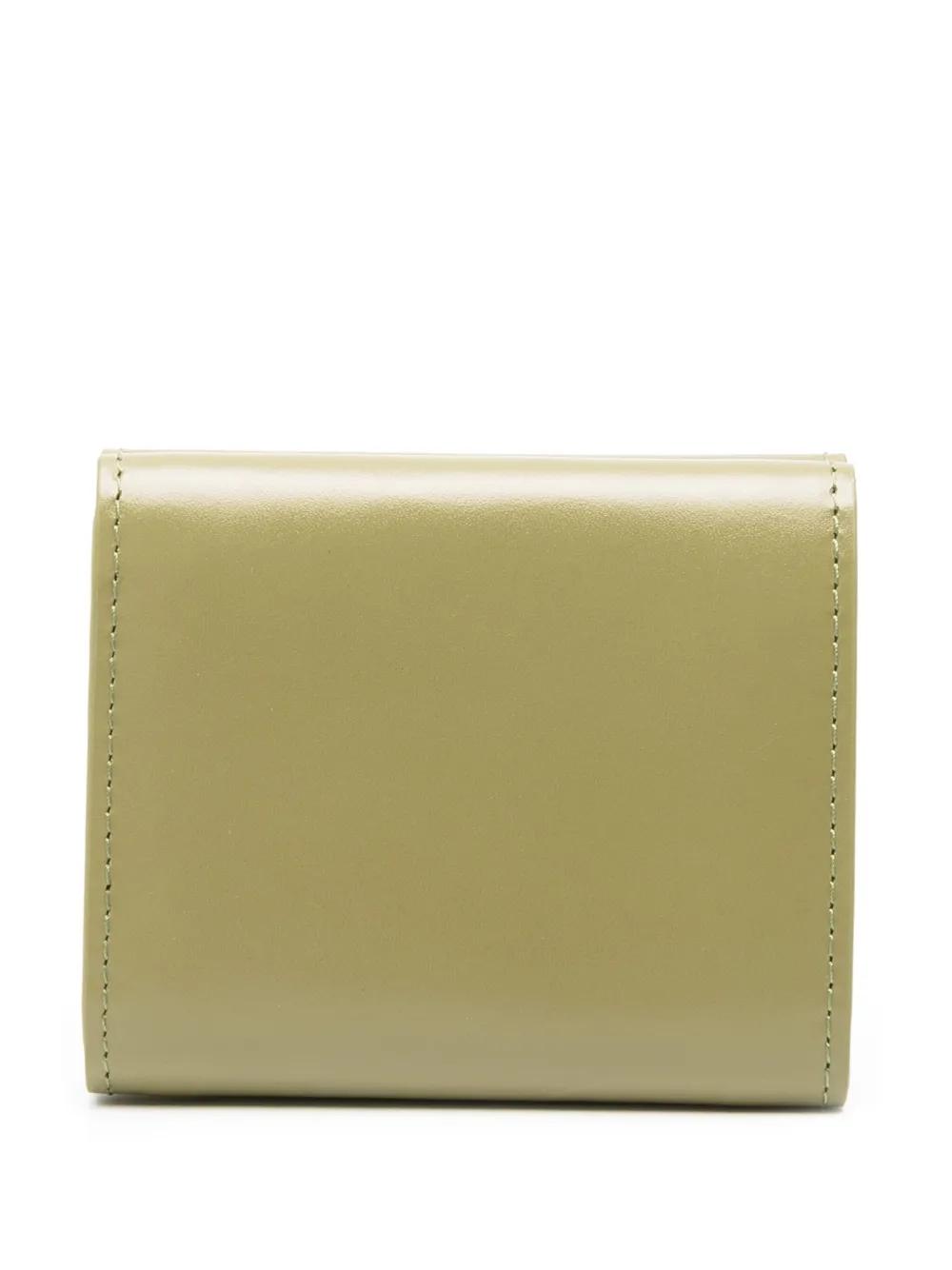 Cartera A.P.C. Trifold Geneve Verde